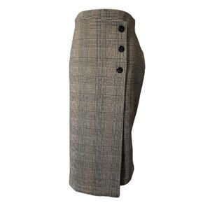 NWT Sanctuary brown plaid skirt